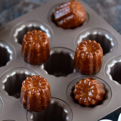 Khuôn làm bánh Canelé Chefmade