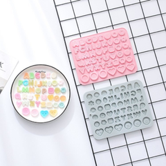 Khuôn silicon chữ cúc áo