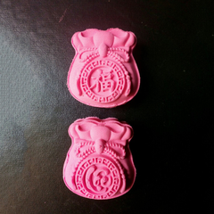 Khuôn trung thu 50gr 1 mặt túi vàng chữ Lộc