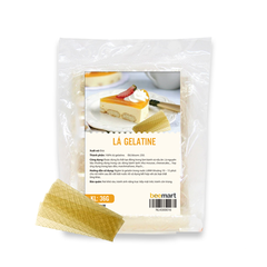 Lá Gelatine 36g