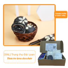 [SNL] Bánh trung thu Đài Loan than tre lava chocolate