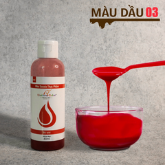 Màu dầu pha socola Unicorn Đỏ tươi 80g