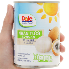 Nhãn ngâm Dole 565gr