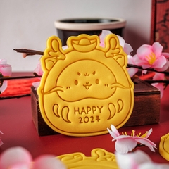 Set 9 khuôn cookie Rồng tròn