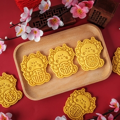 Set 7 khuôn cookie Rồng may mắn 2024