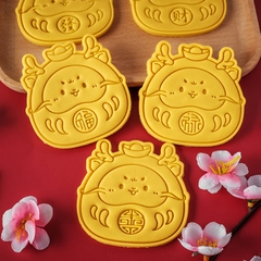 Set 9 khuôn cookie Rồng tròn