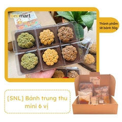 Cách làm bánh nướng trung thu 6 vị siêu dễ tại nhà