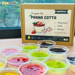 Set nguyên liệu làm Panna Cotta (Tặng kèm 10 hũ đựng)