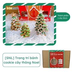 [SNL] Cookie icing tạo hình cây thông noel