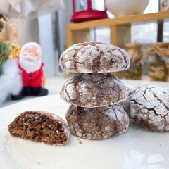 [SNL] Bánh Chocolate Crinkle phủ đường