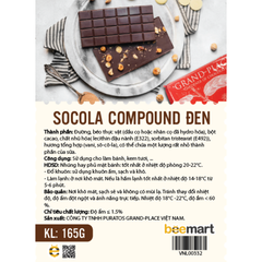 Socola compound đen 165gr