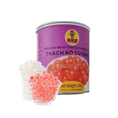 Thạch nổ củ năng (hồng) hộp 850g