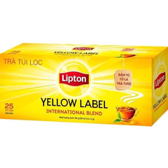 Trà Lipton nhãn vàng 25 Túi