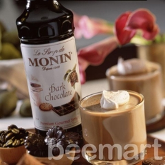 Siro Monin socola đen (Dark chocolate) 700ml