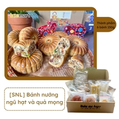 Bánh nướng nhân ngũ hạt và quả mọng