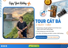 Tour Cát Bà 2 Ngày 1 Đêm ( Chạy Cao Tốc 5B)