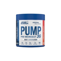 Applied PUMP 3G Pre-Workout | With Caffein, 50 Scoops