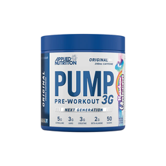 Applied PUMP 3G Pre-Workout | With Caffein, 50 Scoops