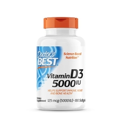 Doctor's Best Vitamin D3 - 5000 IU (125 mcg)