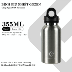 Bình giữ nhiệt GOZEN Normal 355ml