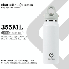 Bình giữ nhiệt GOZEN Slim 355ml