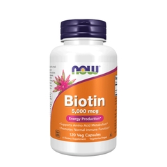 Viên uống hỗ trợ mọc tóc NOW Biotin