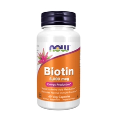 Viên uống hỗ trợ mọc tóc NOW Biotin