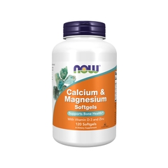 NOW Calcium & Magnesium Softgels