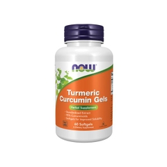 NOW Curcumin Softgels from Turmetic Root Extract 475mg, 60 Softgels