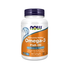 NOW Omega-3 1000mg Fish Oil, 180 EPA/ 120 DHA