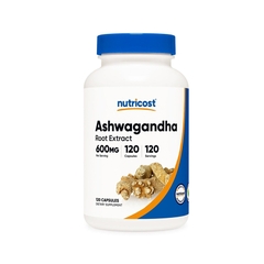 Nutricost Ashwagandha Root 600 mg, 120 Capsules