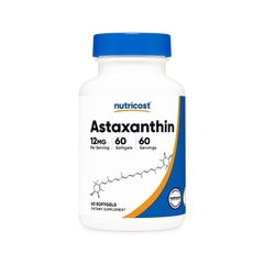 Nutricost Astaxanthin 12mg, 60 Softgels