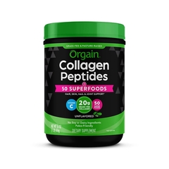 Orgain Collagen Peptides 50 Superfoods 1Lbs, Unflavored