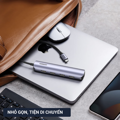 Cáp chuyển đổi USB-C sang HDMI 4K/30Hz với hub USB 3.0 Model 20197