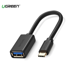 Cáp OTG USB-C to USB 3.0 Đen, Vỏ Nhựa Ugreen (30701, 30702)