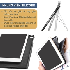 Ốp iPad In Hình Vân Đá Xanh (N8)