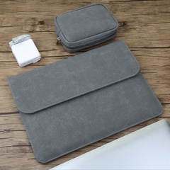 Combo Bao Đựng Macbook Kèm Túi Sạc (T013)