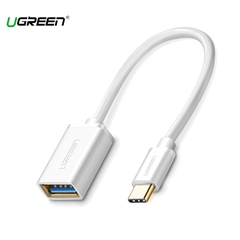 Cáp OTG USB-C to USB 3.0 Đen, Vỏ Nhựa Ugreen (30701, 30702)