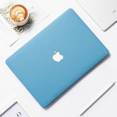 Combo Ốp Macbook Kèm Phủ Phím Màu Xanh Pastel