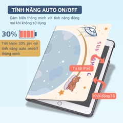 Ốp iPad In Hình Vân Đá Xanh (N8)