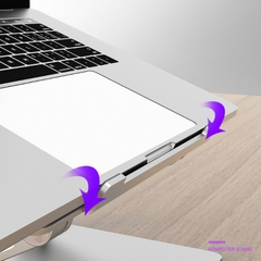 Giá Đỡ Macbook High Stand, Nhôm Nguyên Khối JRC (U20)