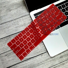 Lót Phủ Bàn Phím Macbook Đỏ Đô