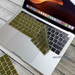 Lót Phủ Bàn Phím Macbook Xanh Rêu