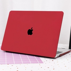 Case Ốp Macbook Màu Đỏ Đô
