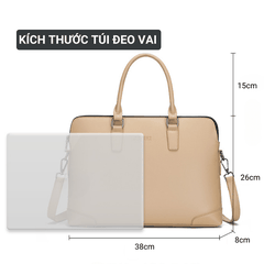 Túi Đeo Vai Laptop Nữ Messenger Thời Trang Công Sở (T085)