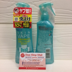 Xịt chống muỗi và côn trùng màu xanh Skin Vape Nhật Bản Xịt chống muỗi và côn trùng màu xanh Skin Vape Nhật Bản