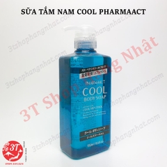 Sữa tắm nam Cool hương bạc hà Pharmaact - Nhật Bản