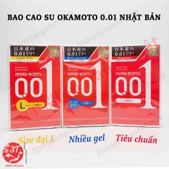 Bao cao su Okamoto 0.01 Nhật Bản Bao cao su Okamoto 0.01 Nhật Bản