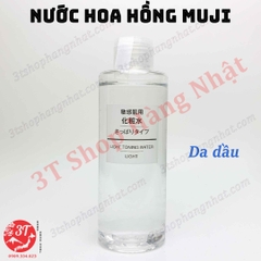 [LIGHT] Nước hoa hồng Muji cho da dầu