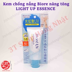 Kem chống nắng Biore Light UP Essence nâng tông